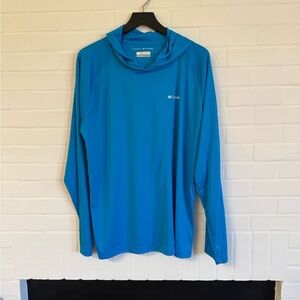 Columbia Omni-Shade Turquoise Hoodie